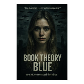 Boektheorie Blauw Poster 04