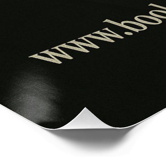 Boektheorie Blauw Poster 06 (Hoek)