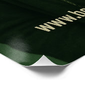 Boektheorie Blauw Poster 07 (Hoek)