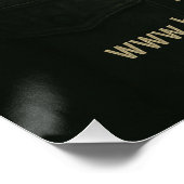 Boektheorie Blauw Poster 08 (Hoek)