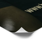 Boektheorie Blauw Poster 09 (Hoek)