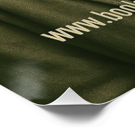 Boektheorie Blauw Poster 09 (Hoek)