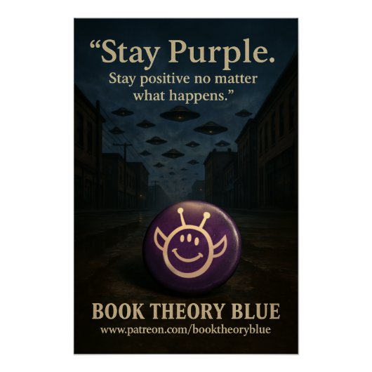 Boektheorie Blauw Poster 10 (Voorkant)