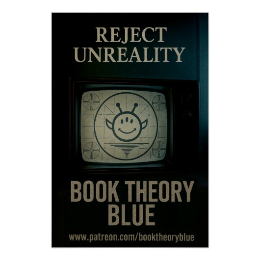 Boektheorie Blauw Poster 13 (Voorkant)