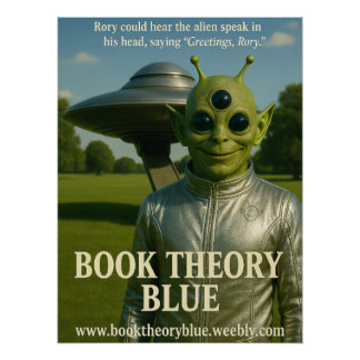 Boektheorie Blue Alien poster