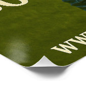 Boektheorie Blue Alien poster (Hoek)