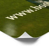 Boektheorie Blue Alien poster (Hoek)