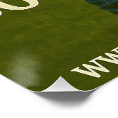 Boektheorie Blue Alien poster (Hoek)