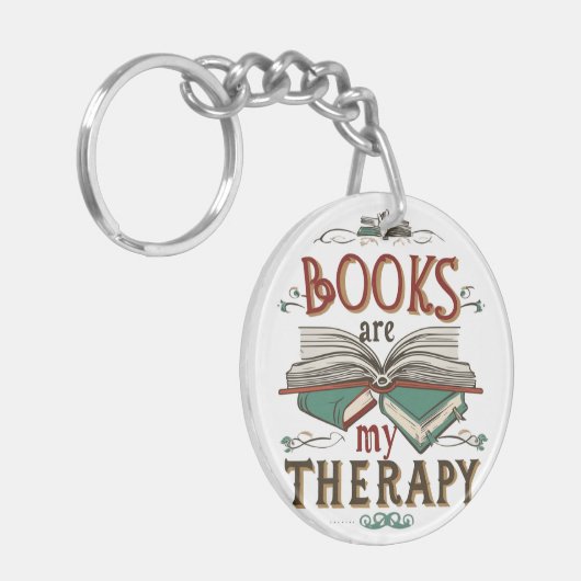 Boektherapie Sleutelhanger (Voorkant Links)