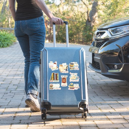 Boektovenaarstikkers Sticker (Koffer Insitu)