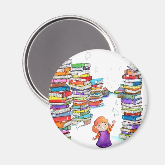 Boektower Magneet (Voorkant / Achterkant)
