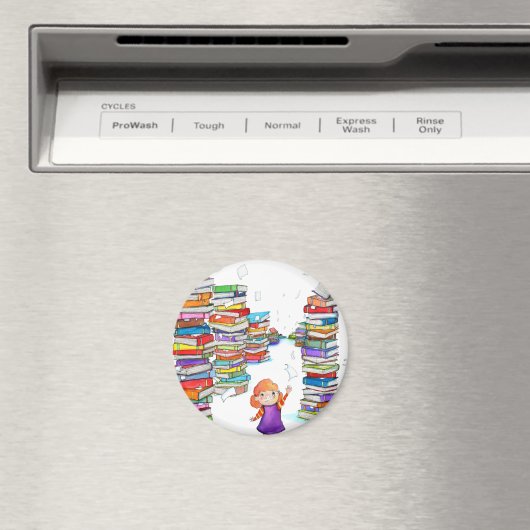 Boektower Magneet (Insitu (Vaatwasser))