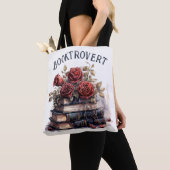 Boektrovert, boekenliefhebber tote bag (Dichtbij)