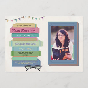 Boekverjaardag Nodig bibliotheek uit Lezen Foto le Kaart