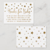 Boekverzoek Insteekkaart Informatiekaartje (Voorkant / Achterkant)