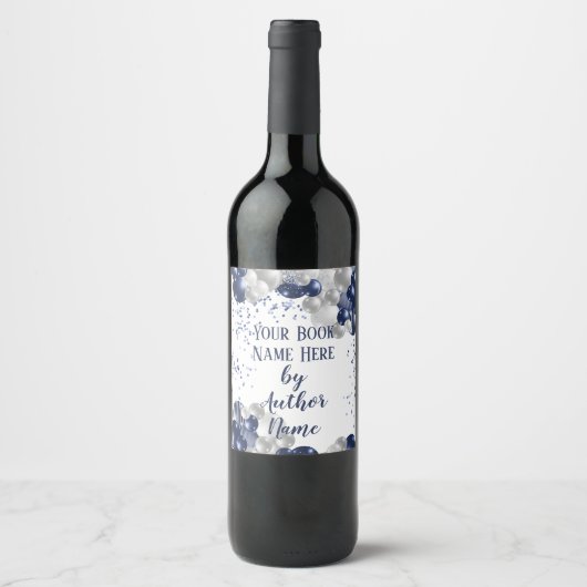 Boekvrijgave Start ondertekenaar Wijn Etiket (Voorkant)