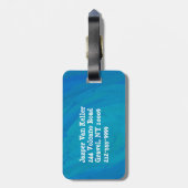 Boekweel Bagagelabel (Achterkant verticaal)