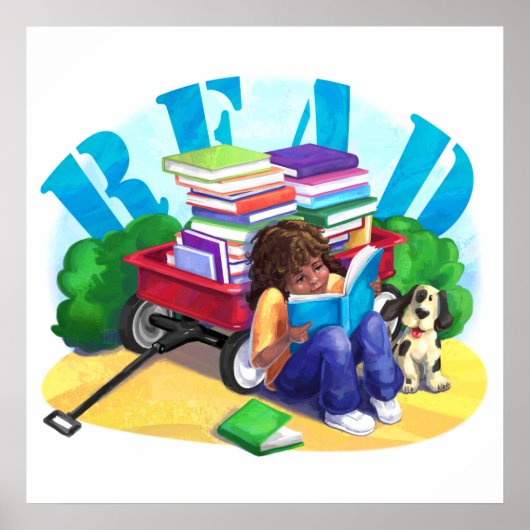 Boekweel Poster (Voorkant)