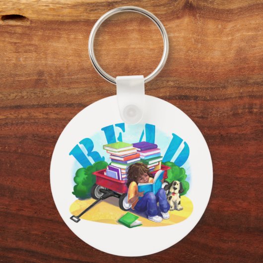 Boekweel Sleutelhanger (Voorkant)