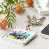 Boekweel Sleutelhanger (Zijkant)