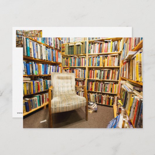 Boekwinkel Briefkaart (Voorkant / Achterkant)