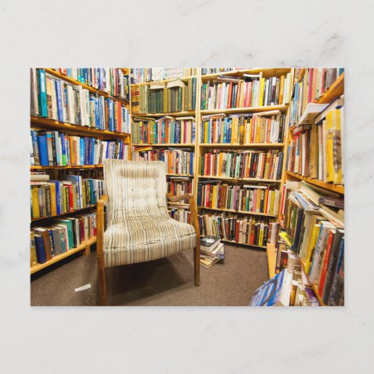 Boekwinkel Briefkaart (Voorkant)