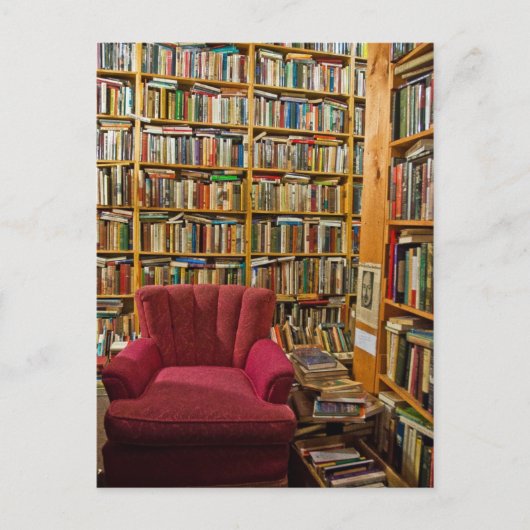 Boekwinkel Briefkaart (Voorkant)