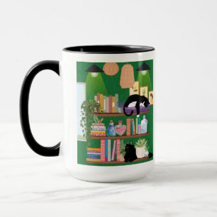 Boekwinkel katten mok