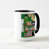 Boekwinkel katten mok (Voorkant rechts)