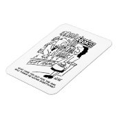 Boekwinkel Klant vraagt verkoper een vraag Magneet (Linkerzijde)