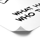 Boekwinkel Klant vraagt verkoper een vraag Poster (Hoek)