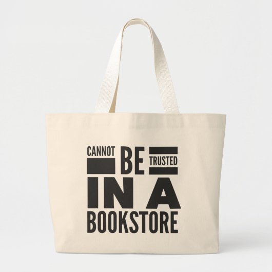 Boekwinkel Lezen Love Tote Tas (Voorkant)