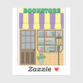 Boekwinkel Sticker (Vel)