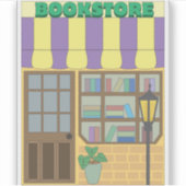 Boekwinkel Sticker (Voorkant)