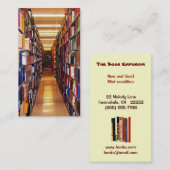 Boekwinkel Visitekaartje (Voorkant / Achterkant)