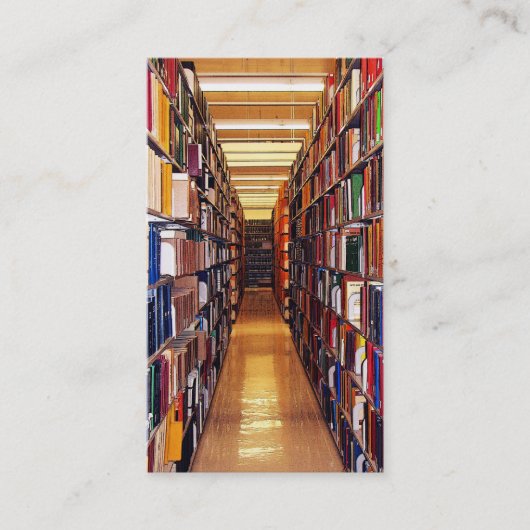 Boekwinkel Visitekaartje (Voorkant)