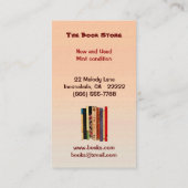 Boekwinkel Visitekaartje (Achterkant)