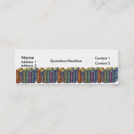 Boekwinkel Winkelverkoop Visitekaartje Boekmarkers