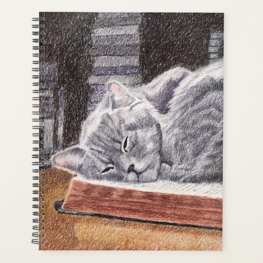 Boekwinkelkat Planner (Voorkant)