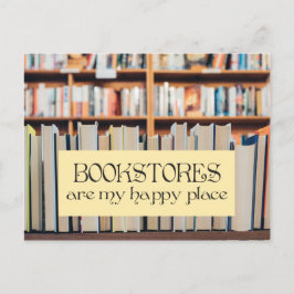 Boekwinkels zijn mijn Happy Place Briefkaart