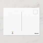 Boekworm Briefkaart (Achterkant)