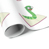 Boekworm Cadeaupapier (Rol Hoek)