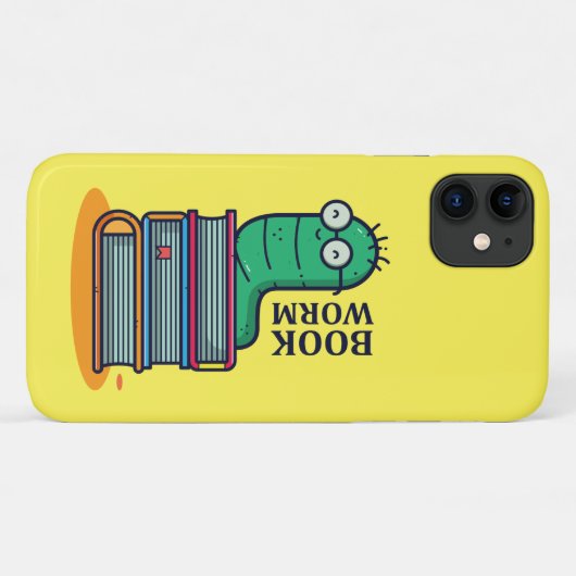 Boekworm Case-Mate iPhone Case (Achterkant (horizontaal))