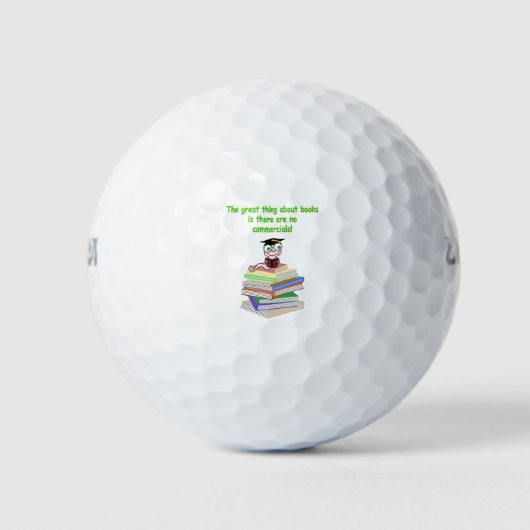 Boekworm Golfballen (Voorkant)