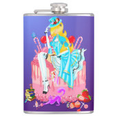 Boekworm Hip Flask Heupfles (Voorkant)