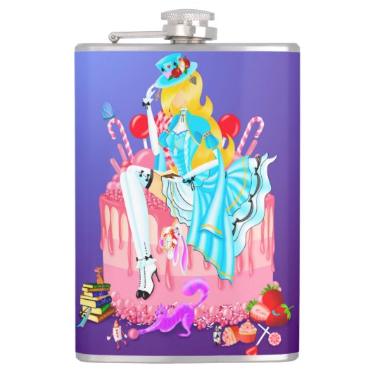 Boekworm Hip Flask Heupfles (Voorkant)