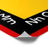 Boekworm I Love Books Poster (Hoek)