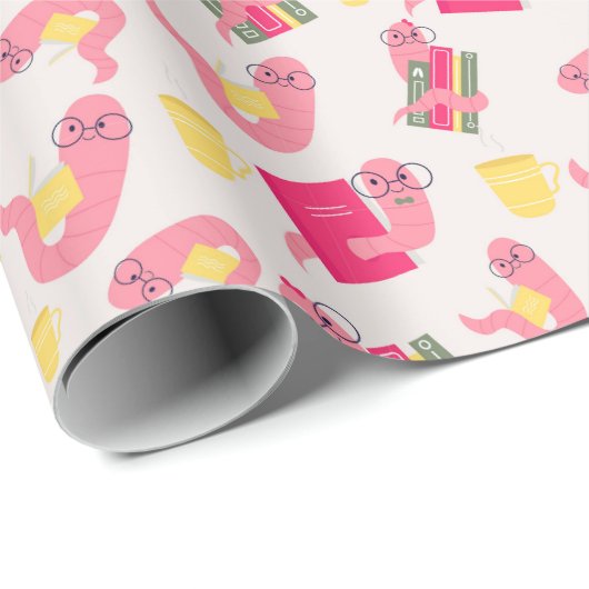 boekworm inpakpapier (Rol Hoek)