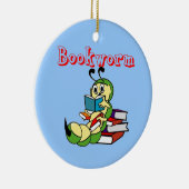 boekworm keramisch ornament (Rechts)