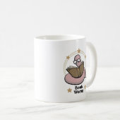 boekworm koffiemok (Voorkant rechts)